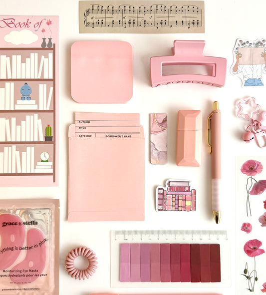Pink Mystery Bookish Bundle