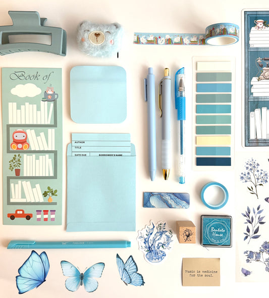 Blue Mystery Bookish Bundle