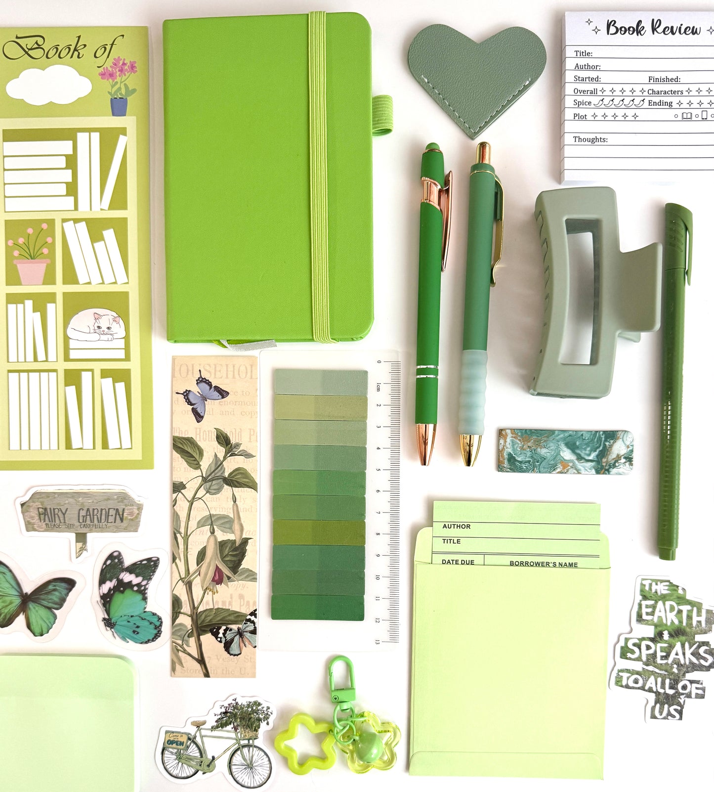 Green Mystery Bookish Bundle